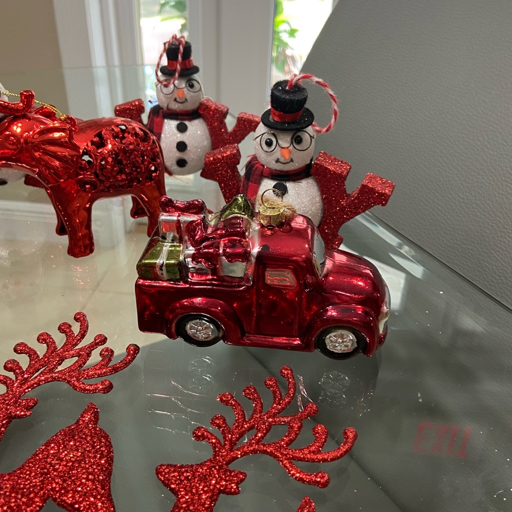 🔴 Christmas tree ornaments (17 in total) - Picture 8 of 16